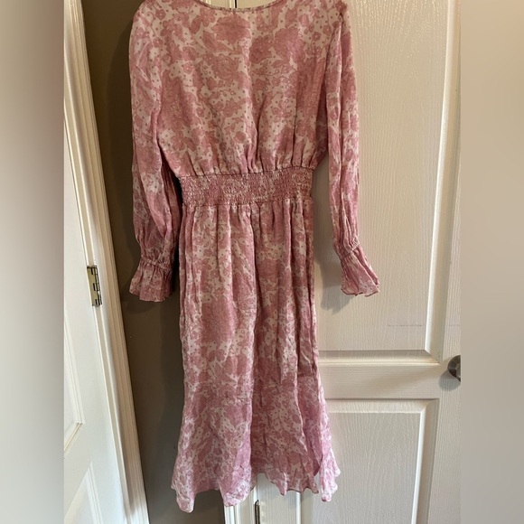 Stevie May Floral Maxi Dress large Colorful Boho Hippie Y2K - Picture 5 of 6